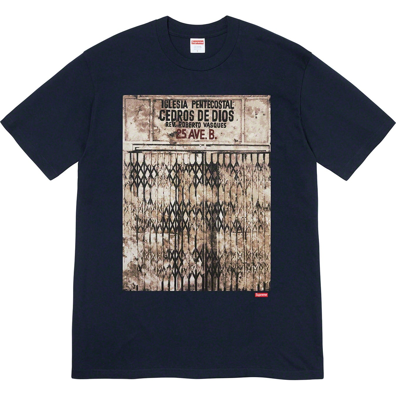 Martin Wong/Supreme Iglesia Pentecostal Tee view 12